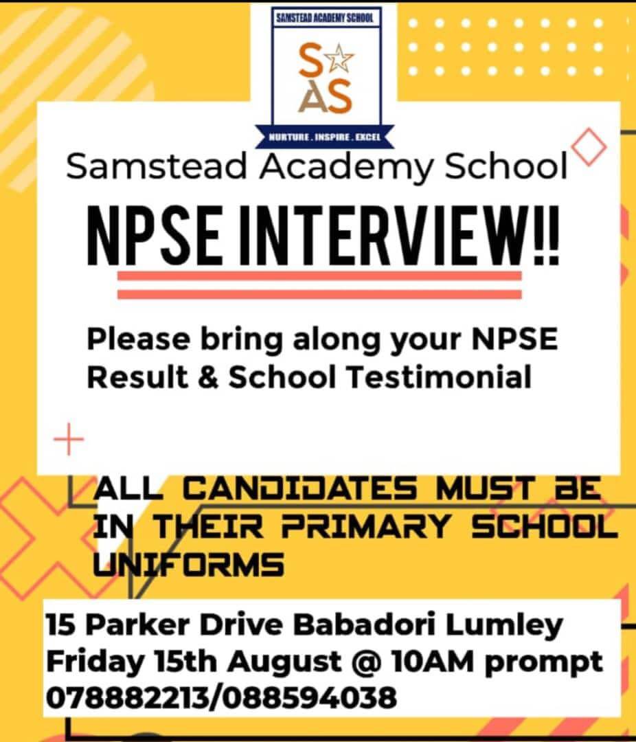 NPSE Interview! 🎤